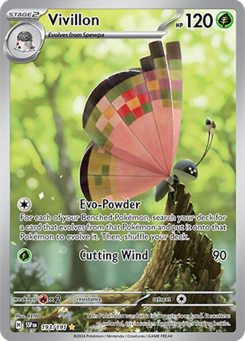 Pokemon: Vivillon - 193/191 card image