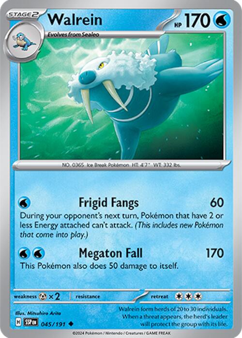 Pokemon: Walrein card image