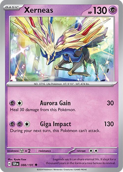 Pokemon: Xerneas card image