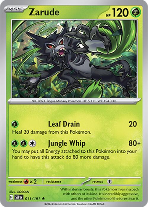 Pokemon: Zarude card image