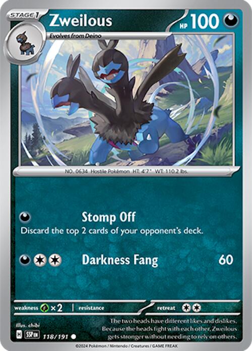 Pokemon: Zweilous card image