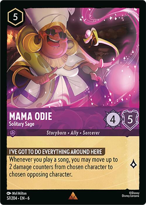 Disney Lorcana: Mama Odie - Solitary Sage card image