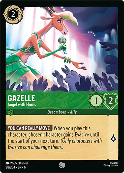 Disney Lorcana: Gazelle - Angel with Horns card image