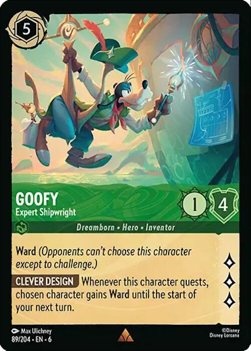 Disney Lorcana: Goofy - Expert Shipwright card image