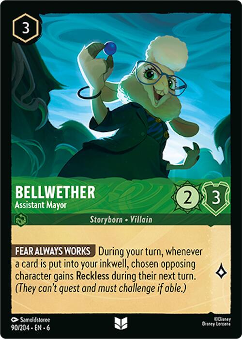 Disney Lorcana: Bellwether - Assistant Mayor card image