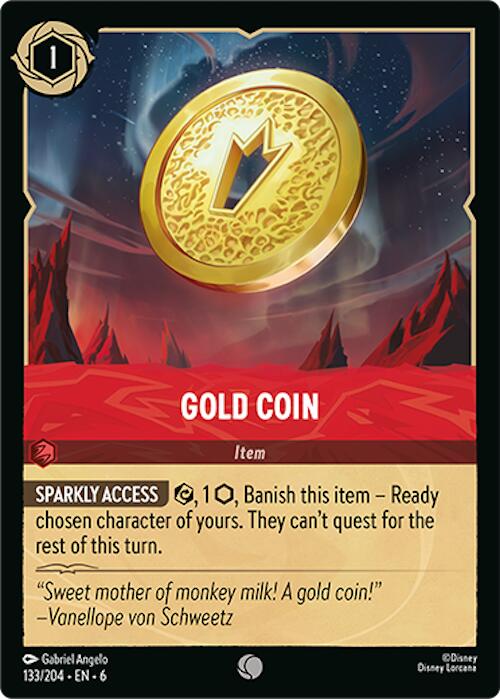 Disney Lorcana: Gold Coin card image