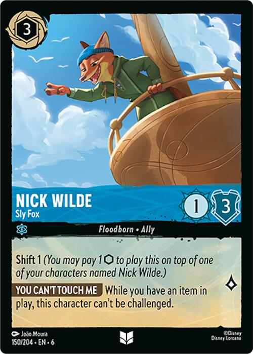 Disney Lorcana: Nick Wilde - Sly Fox card image