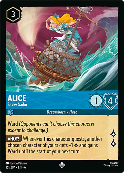 Disney Lorcana: Alice - Savvy Sailor card image