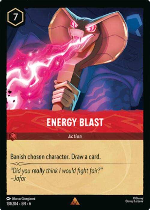 Disney Lorcana: Energy Blast card image