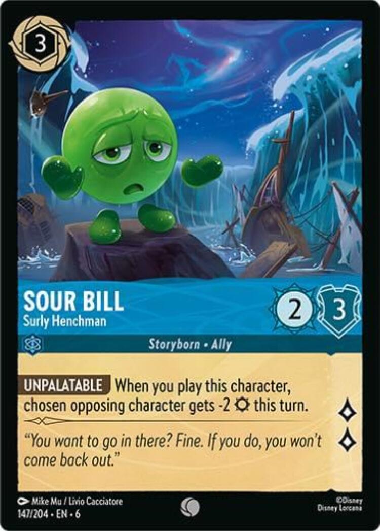 Disney Lorcana: Sour Bill - Surly Henchman card image