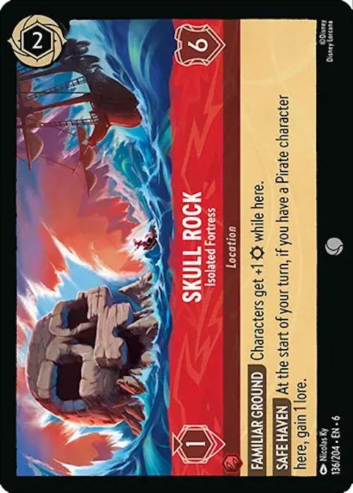 Disney Lorcana: Skull Rock - Isolated Fortress card image