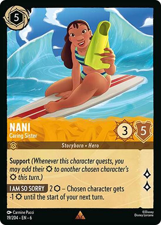 Disney Lorcana: Nani - Caring Sister card image