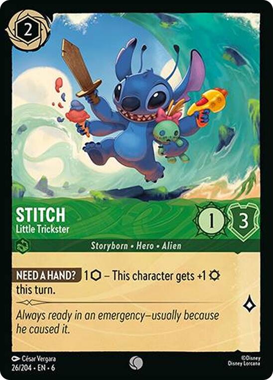 Disney Lorcana: Stitch - Little Trickster card image