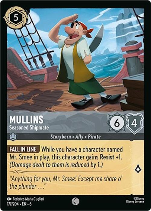 Disney Lorcana: Mullins - Seasoned Shipmate card image