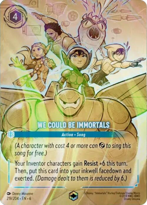 Disney Lorcana: We Could Be Immortals (Enchanted) card image