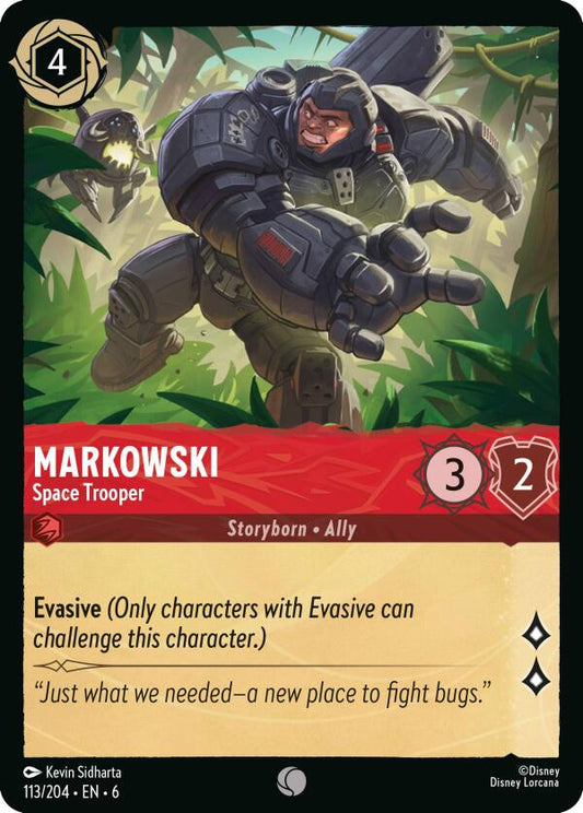 Disney Lorcana: Markowski - Space Trooper card image