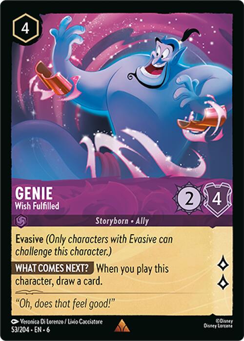 Disney Lorcana: Genie - Wish Fulfilled card image