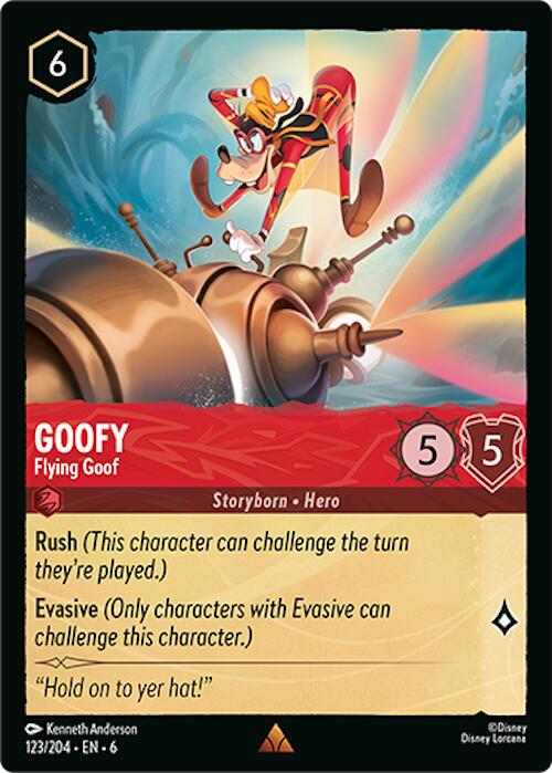 Disney Lorcana: Goofy - Flying Goof card image