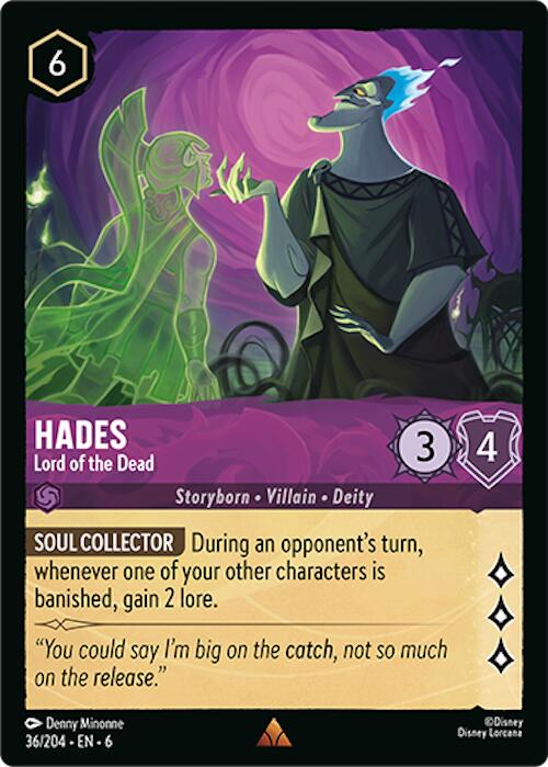 Disney Lorcana: Hades - Lord of the Dead card image