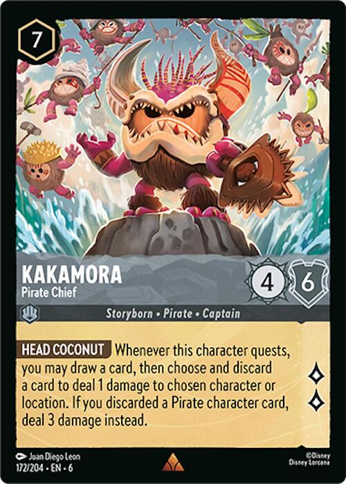 Disney Lorcana: Kakamora - Pirate Chief card image