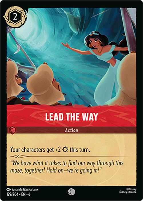 Disney Lorcana: Lead the Way card image