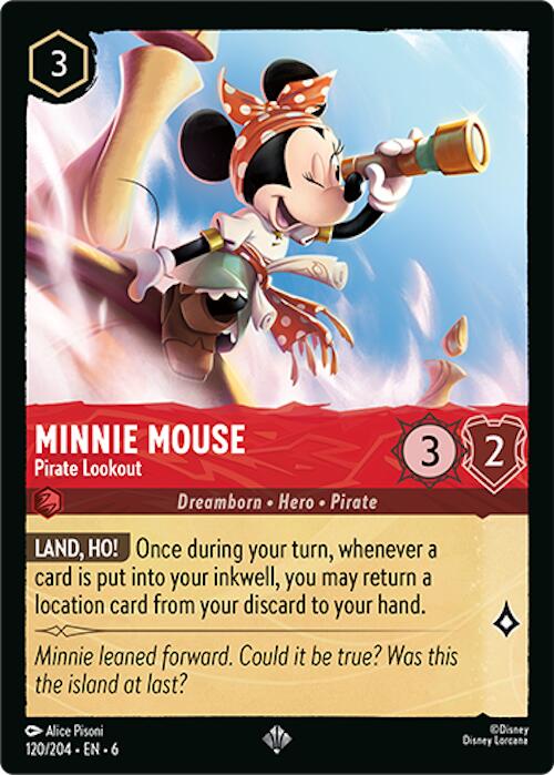 Disney Lorcana: Minnie Mouse - Pirate Lookout card image