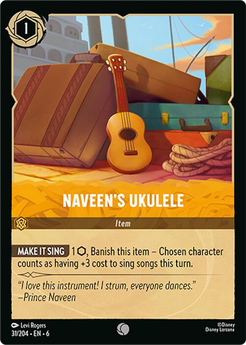 Disney Lorcana: Naveen's Ukulele card image