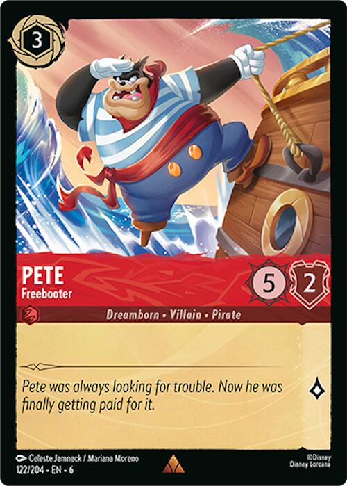 Disney Lorcana: Pete - Freebooter card image