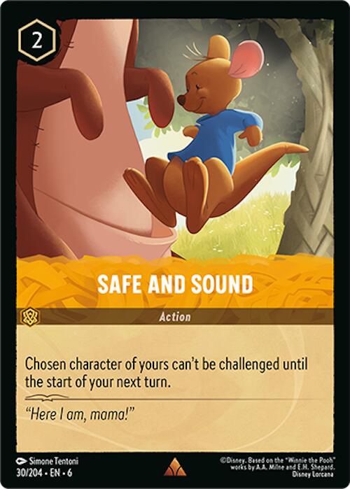 Disney Lorcana: Safe and Sound card image