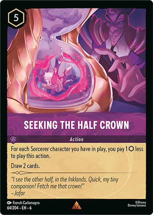 Disney Lorcana: Seeking the Half Crown card image