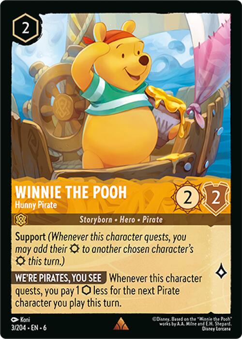 Disney Lorcana: Winnie the Pooh - Hunny Pirate card image