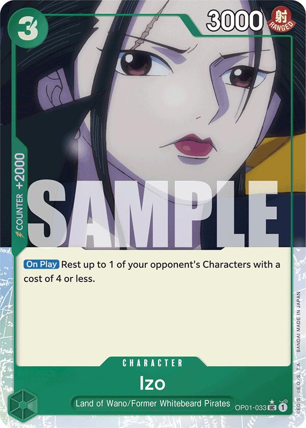 One Piece Card Game: Izo (OP01-033) (Full Art) card image