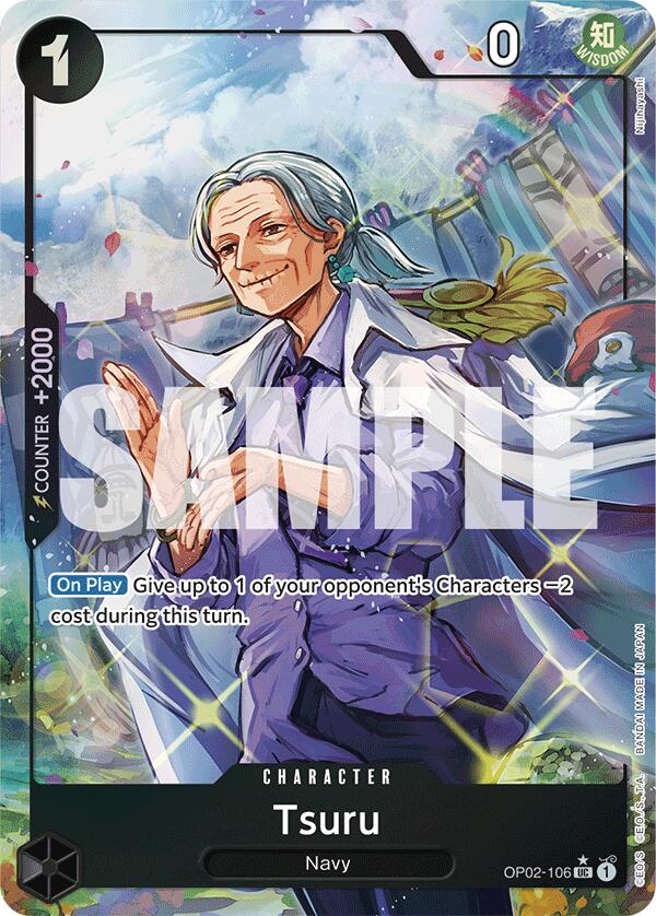 One Piece Card Game: Tsuru (Full Art) card image