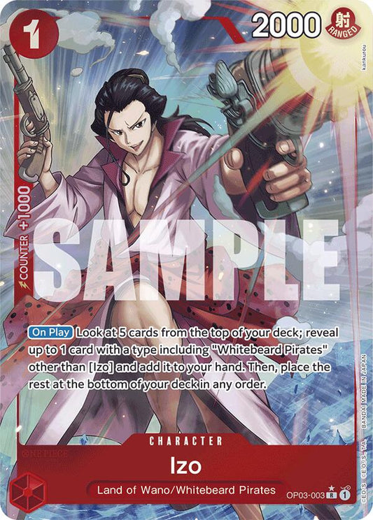 One Piece Card Game: Izo (OP03-003) (Full Art) card image