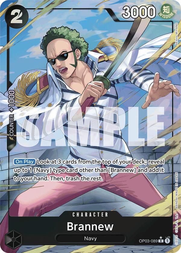 One Piece Card Game: Brannew (Alternate Art) card image