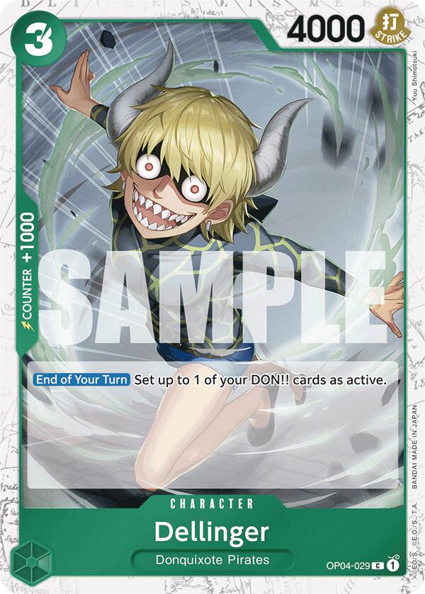 One Piece Card Game: Dellinger (Jolly Roger Foil) card image