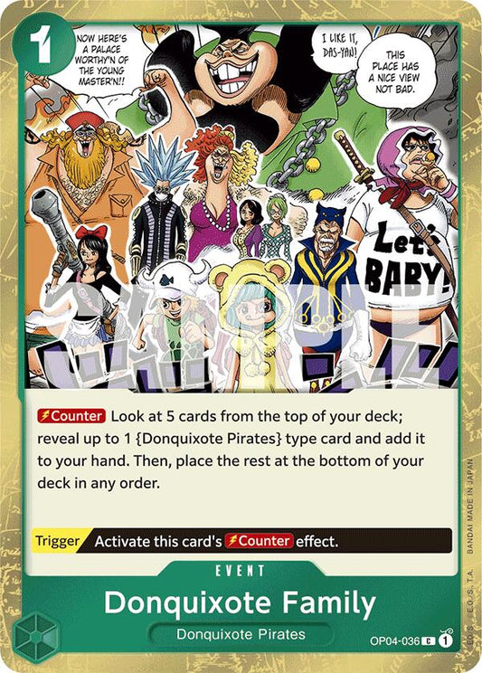 One Piece Card Game: Donquixote Family (Jolly Roger Foil) card image