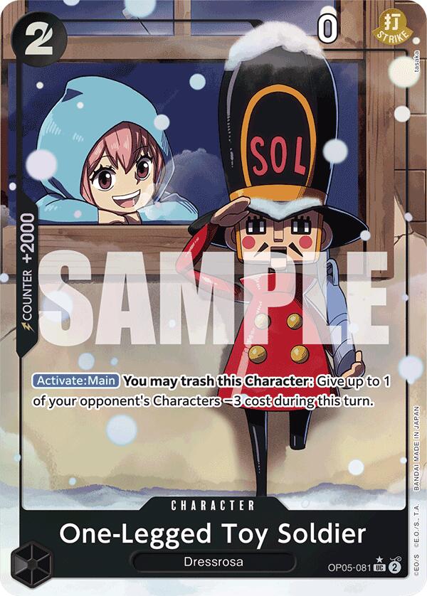 One Piece Card Game: One-Legged Toy Soldier (Alternate Art) card image