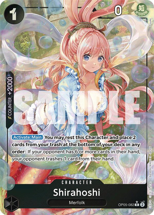 One Piece Card Game: Shirahoshi (OP05-082) (Alternate Art) card image