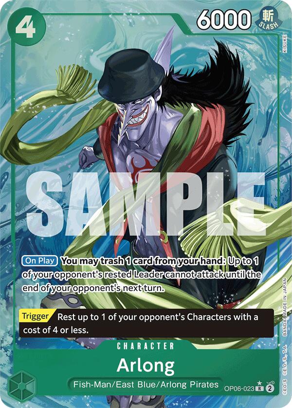 One Piece Card Game: Arlong (Alternate Art) card image