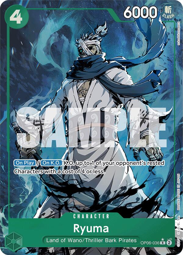 One Piece Card Game: Ryuma (Alternate Art) card image