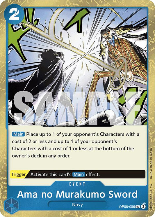 One Piece Card Game: Ama no Murakumo Sword (Jolly Roger Foil) card image