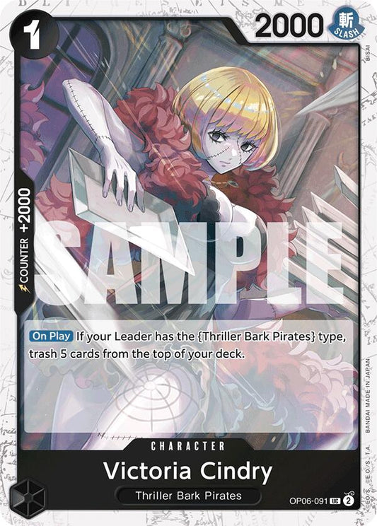 One Piece Card Game: Victoria Cindry (Jolly Roger Foil) card image