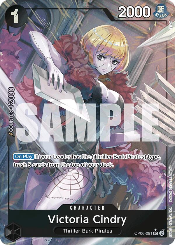 One Piece Card Game: Victoria Cindry (Full Art) card image