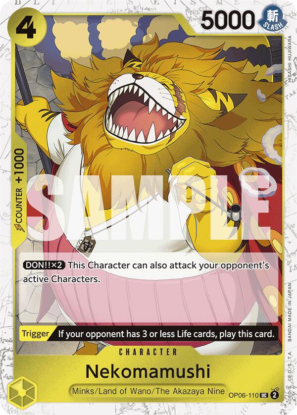 One Piece Card Game: Nekomamushi (Jolly Roger Foil) card image