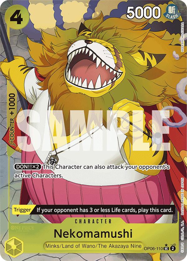 One Piece Card Game: Nekomamushi (Full Art) card image