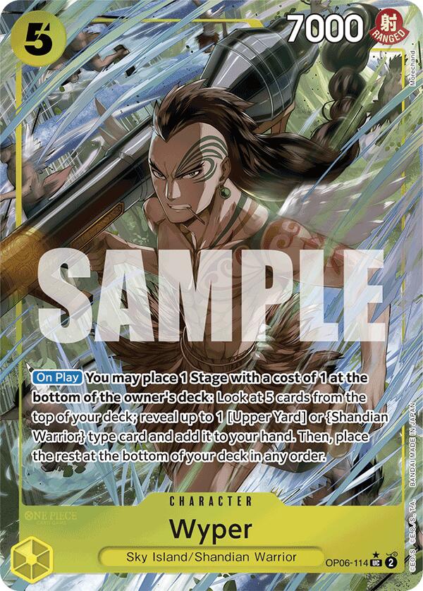 One Piece Card Game: Wyper (Full Art) card image