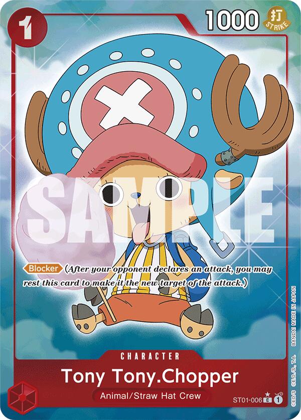 One Piece Card Game: Tony Tony.Chopper (ST01-006) (Full Art) card image