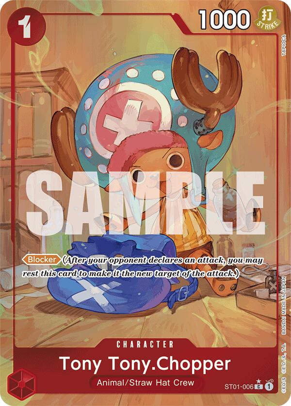 One Piece Card Game: Tony Tony.Chopper (ST01-006) (Alternate Art) card image