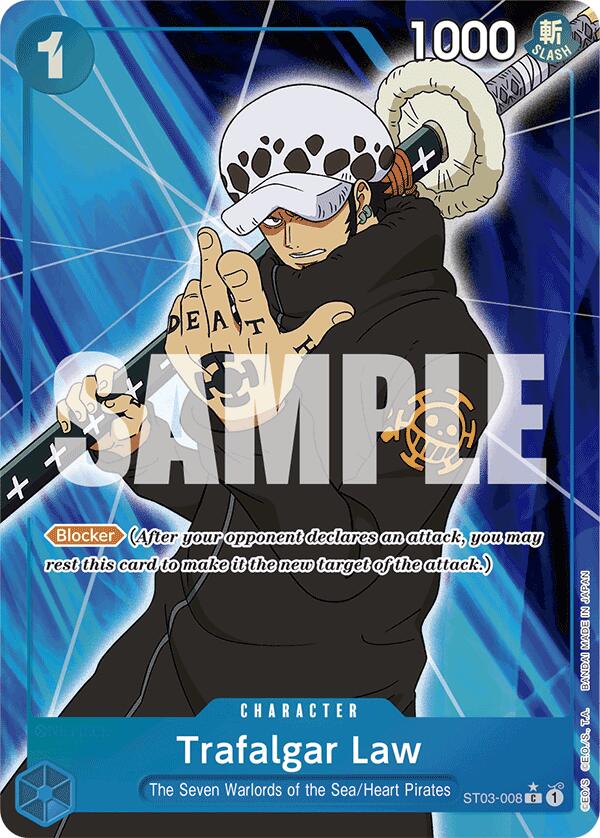 One Piece Card Game: Trafalgar Law (ST03-008) (Full Art) card image